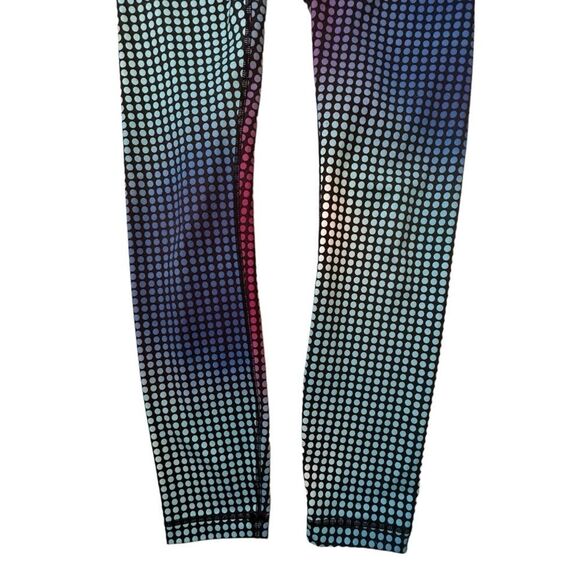 Lululemon Wunder Under Pant III *Full-On Luon in Cosmic Dot White Multi / Black - Picture 8 of 12